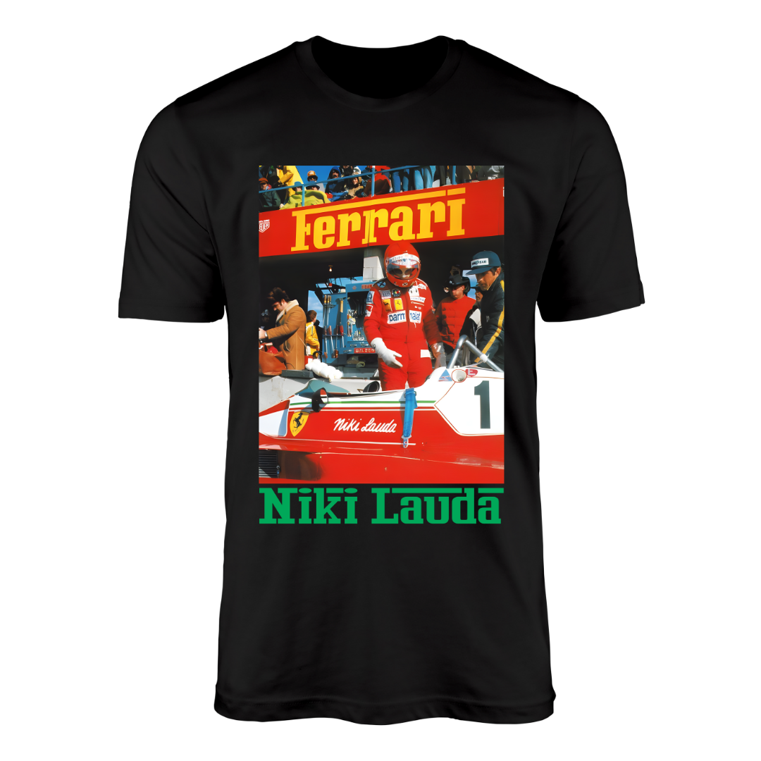 Camiseta Niki Lauda 1 Ferrari F1 Team 312T2 Temporada 1976
