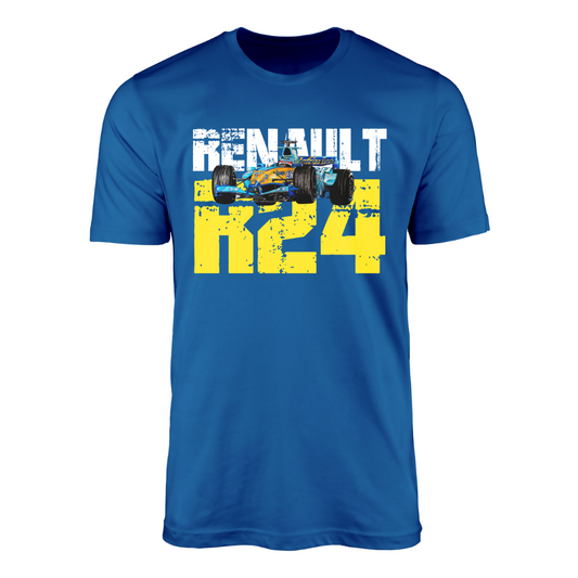 Camiseta Fernando Alonso Bicampeão Mundial Renault R24
