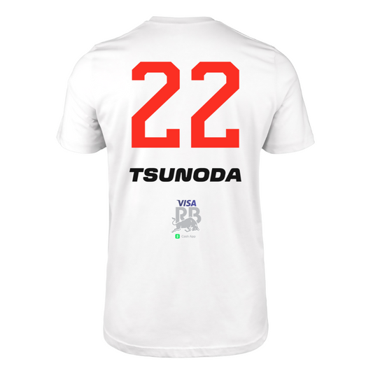 Camiseta Visa RB Cash App 2024 Yuki Tsunoda 22