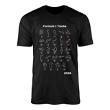 Camiseta Formula 1 Tracks 2024