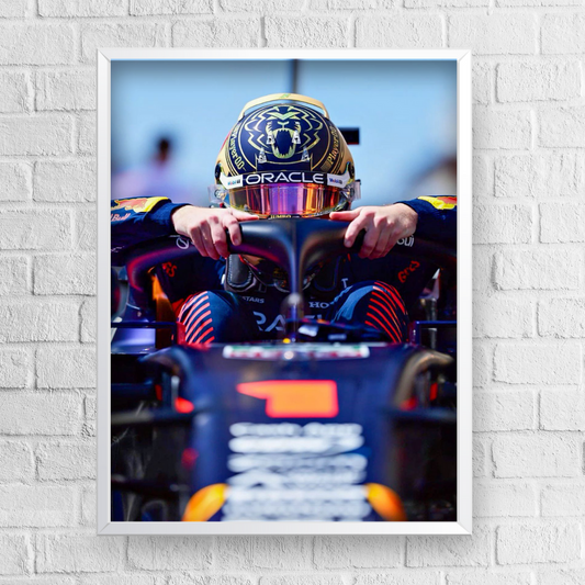 Quadro Decorativo Max Verstappen Qatar Grand Prix 2023
