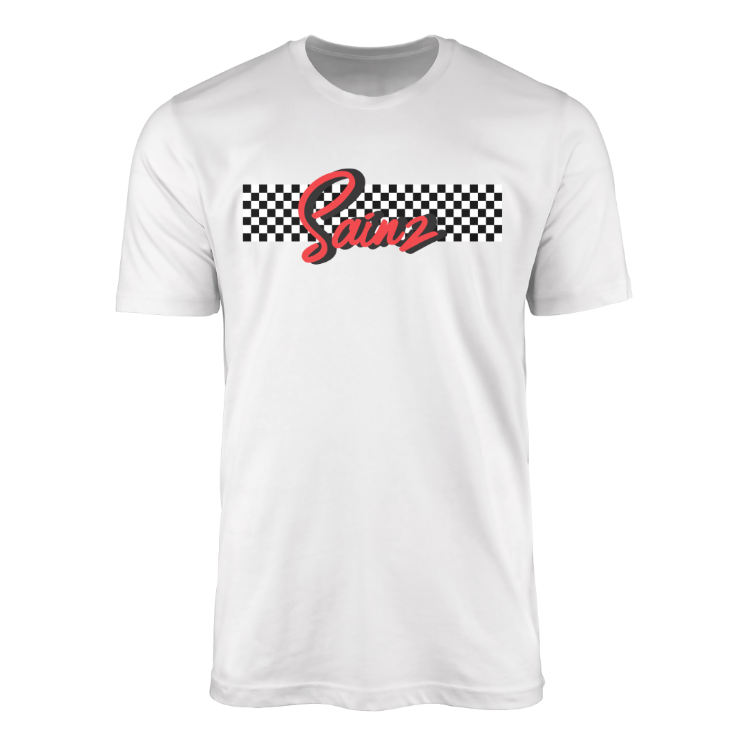Camiseta Carlos Sainz 55 Race Flag