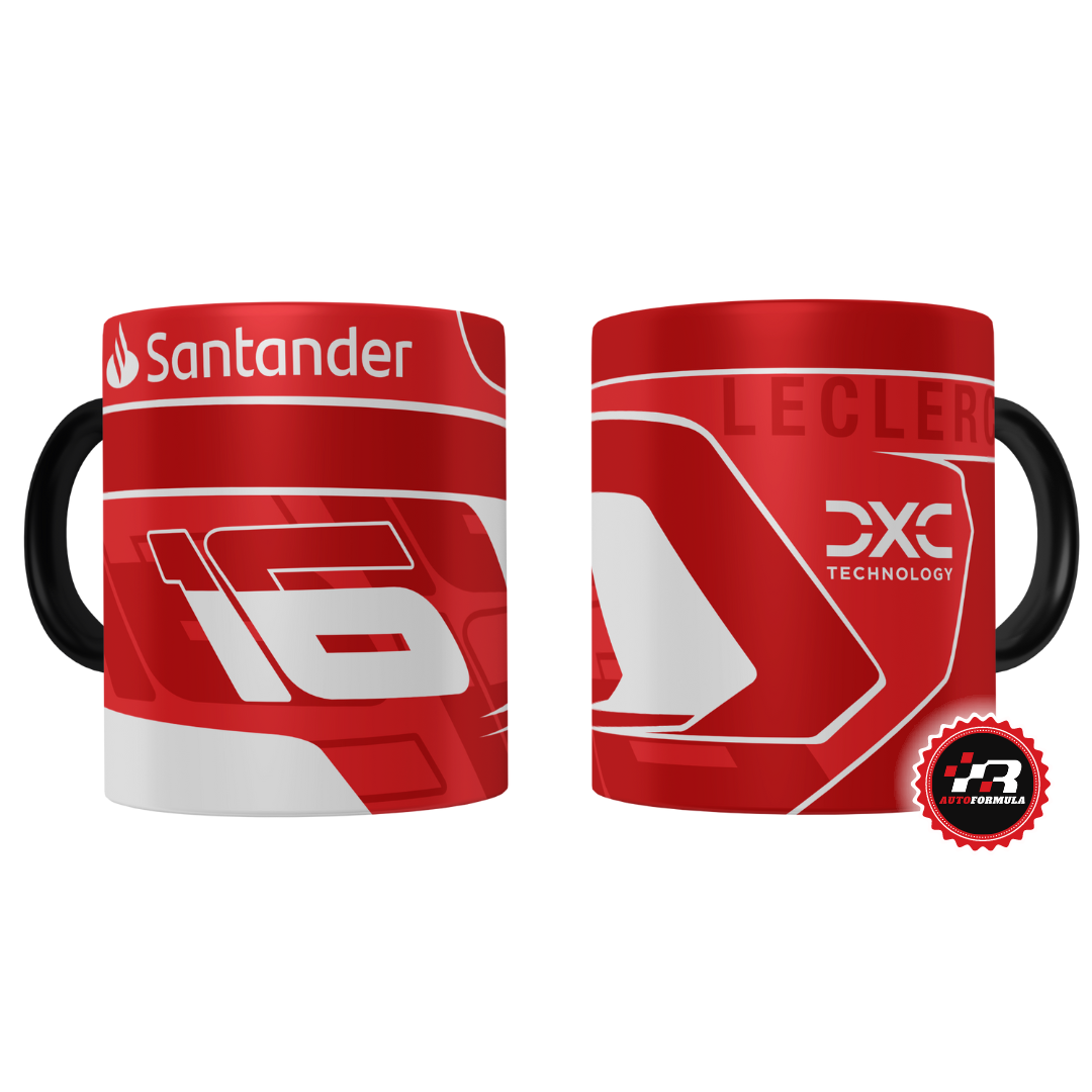 Caneca Charles Leclerc Capacete 2024