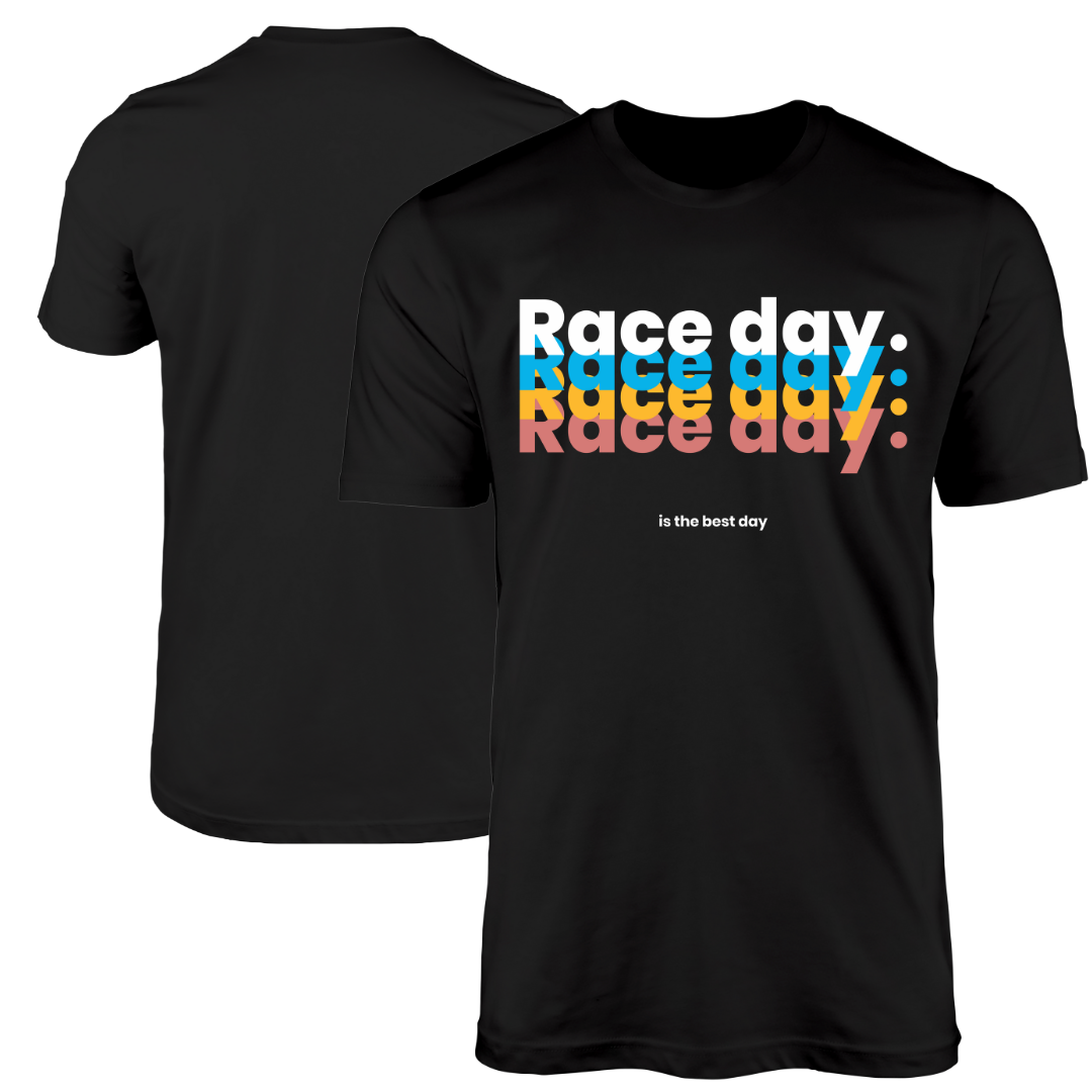 Camiseta Raceday is The Best Day Preta