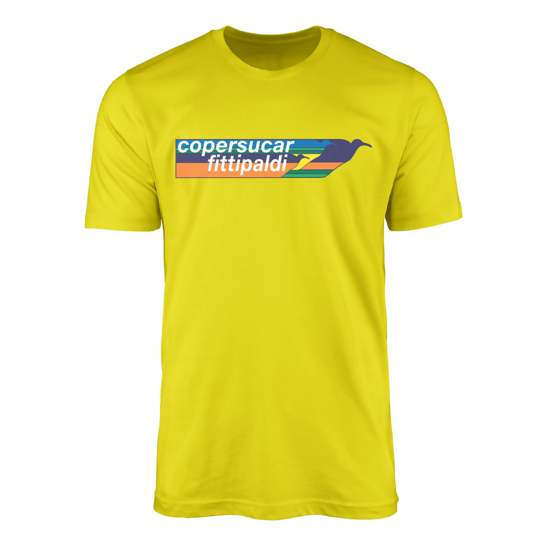 Camiseta Copersucar-Fittipaldi F1 Team Edição Especial