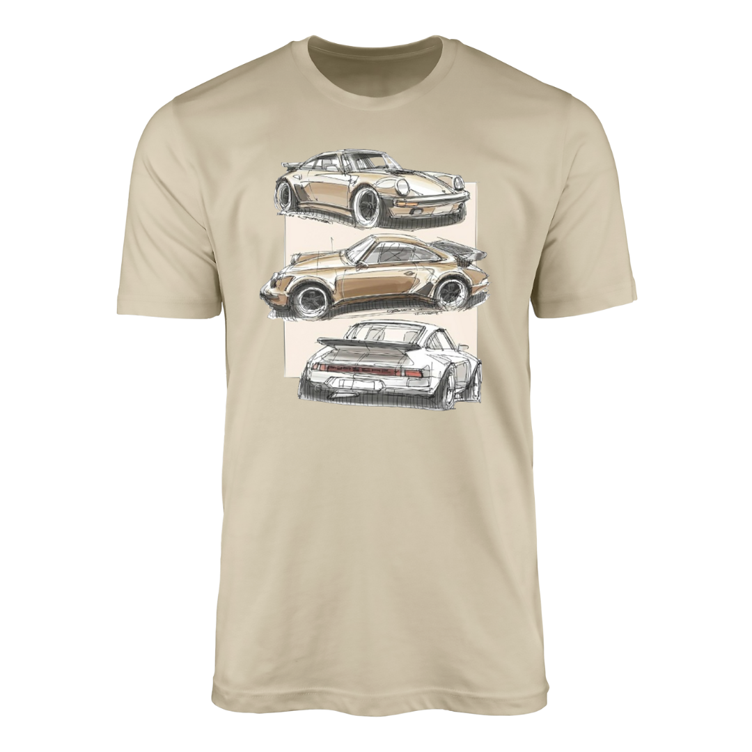 Camiseta Porshe 911 Turbo 1975 Edição Especial