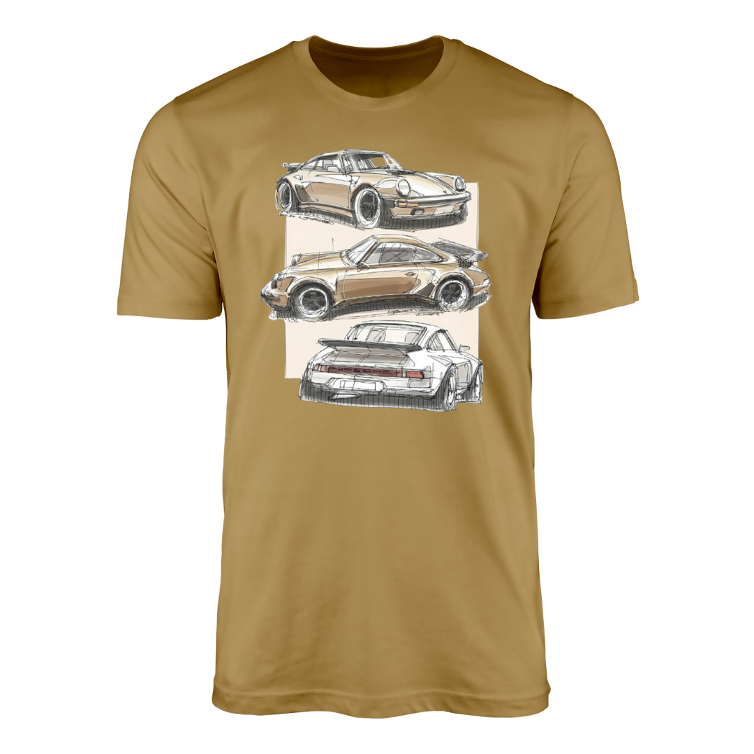 Camiseta Porshe 911 Turbo 1975 Edição Especial