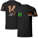 Camiseta Enzo Fittipaldi 14 Van Amersfoort Racing F2 2024