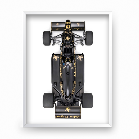 Quadro Decorativo Lotus 98T3 John Player Special F1 1986