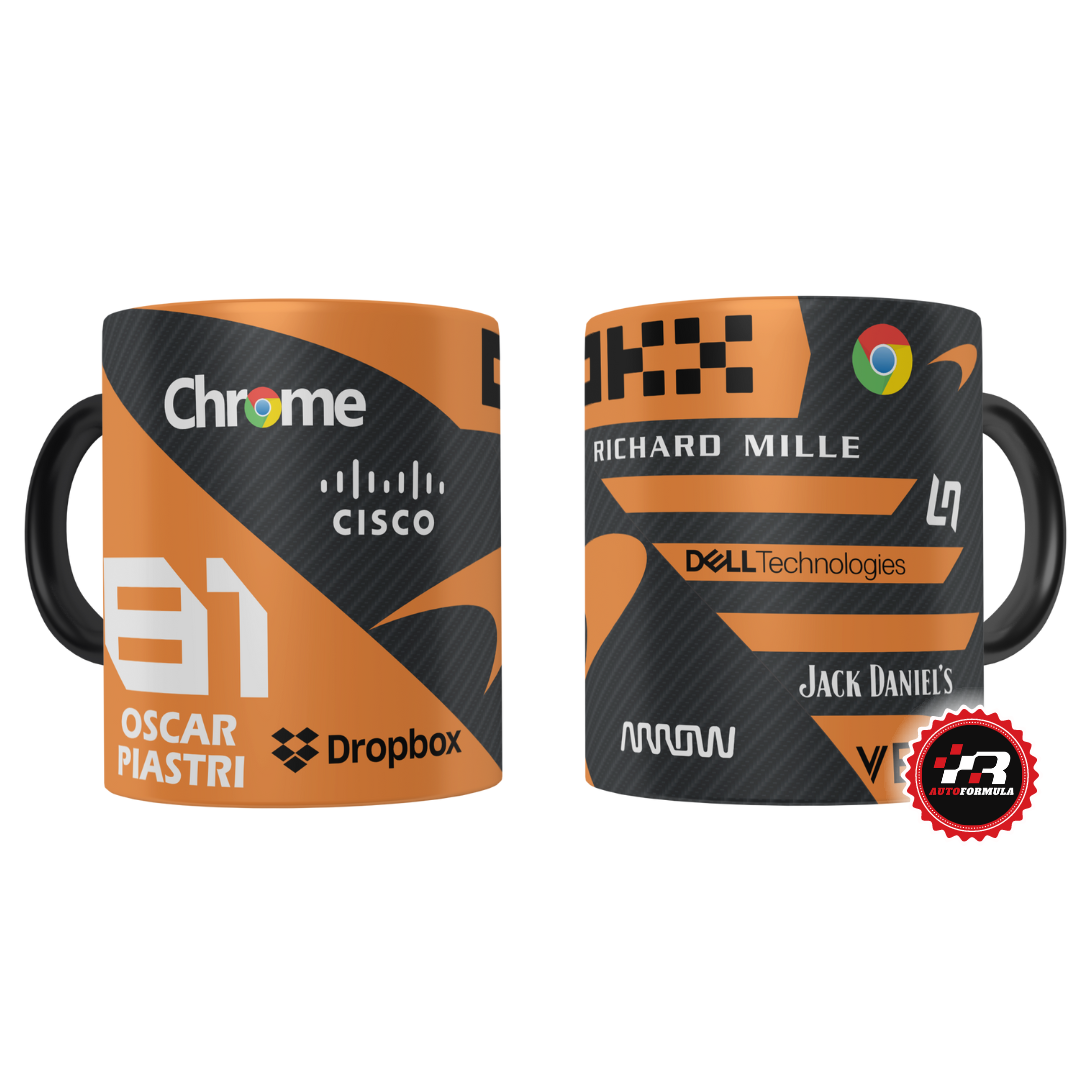 Caneca McLaren Oscar Piastri 2024