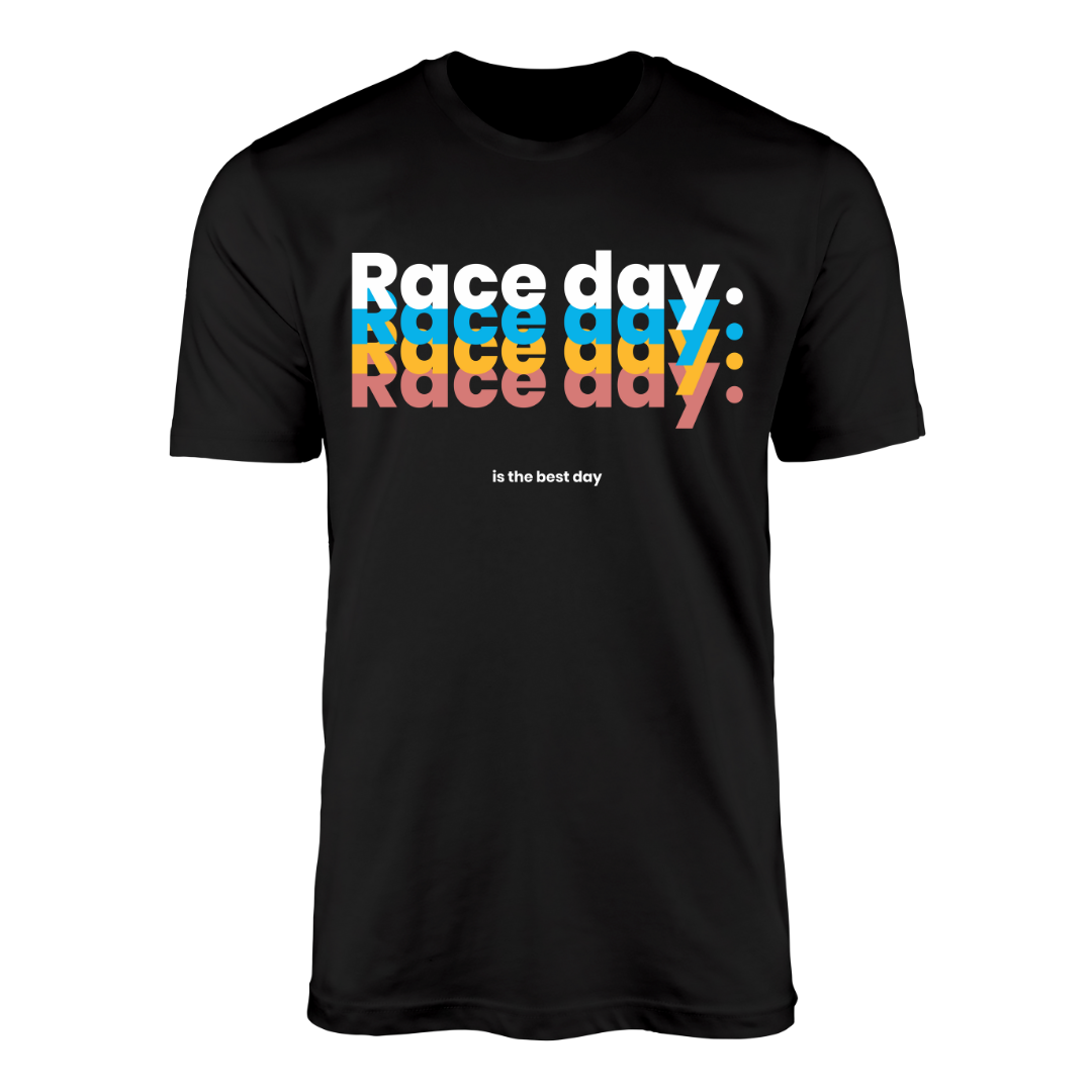 Camiseta Raceday is The Best Day Preta