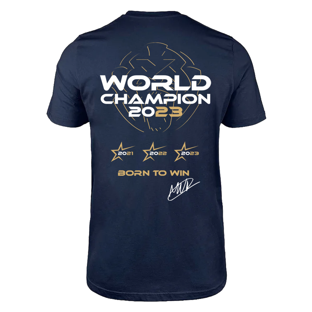 Camiseta Max Verstappen World Champion 2023 Oracle RedBull Racing F1 Team - Max Verstappen 1