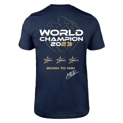 Camiseta Max Verstappen World Champion 2023 Oracle RedBull Racing F1 Team - Max Verstappen 1
