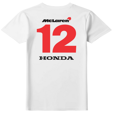 Camiseta McLaren Marlboro F1 Team MP4/4 1988 Feminina