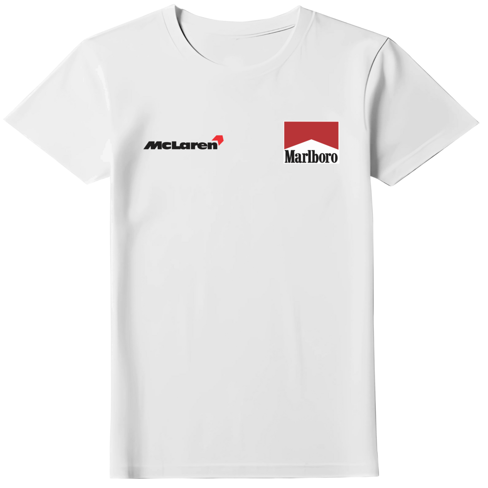 Camiseta McLaren Marlboro F1 Team MP4/4 1988 Feminina