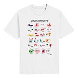 Camiseta Circuitos F1 2026