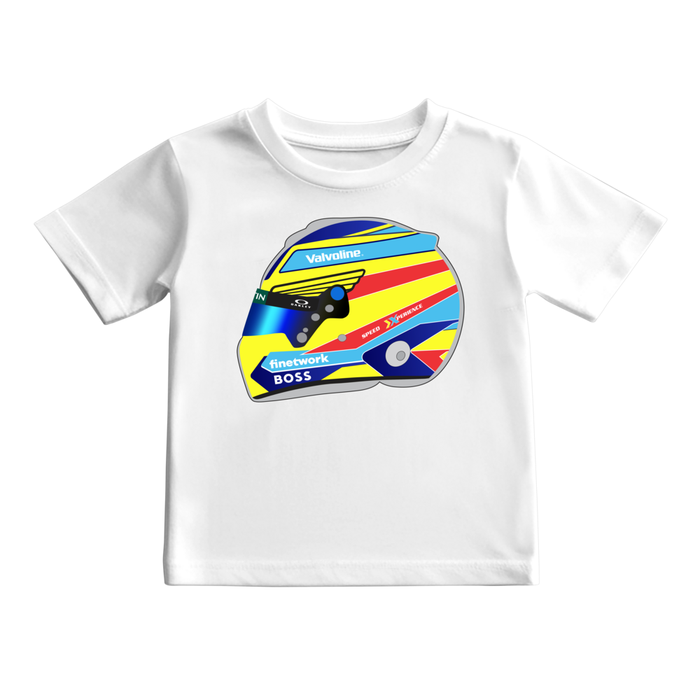 Camiseta Ilustração Capacete Alonso 2024