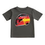 Camiseta Ilustração Capacete Calos Sainz 2024