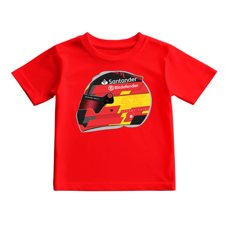 Camiseta Ilustração Capacete Calos Sainz 2024