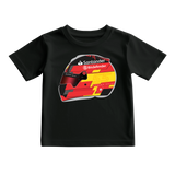 Camiseta Ilustração Capacete Calos Sainz 2024