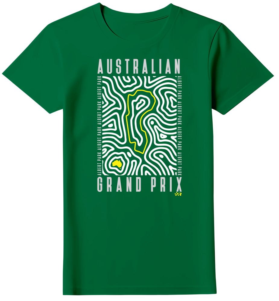 Camiseta Australian GP Feminina