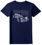 Camiseta Brabham BT52 Nelson Piquet 1983 Bicampeão Mundial Feminina