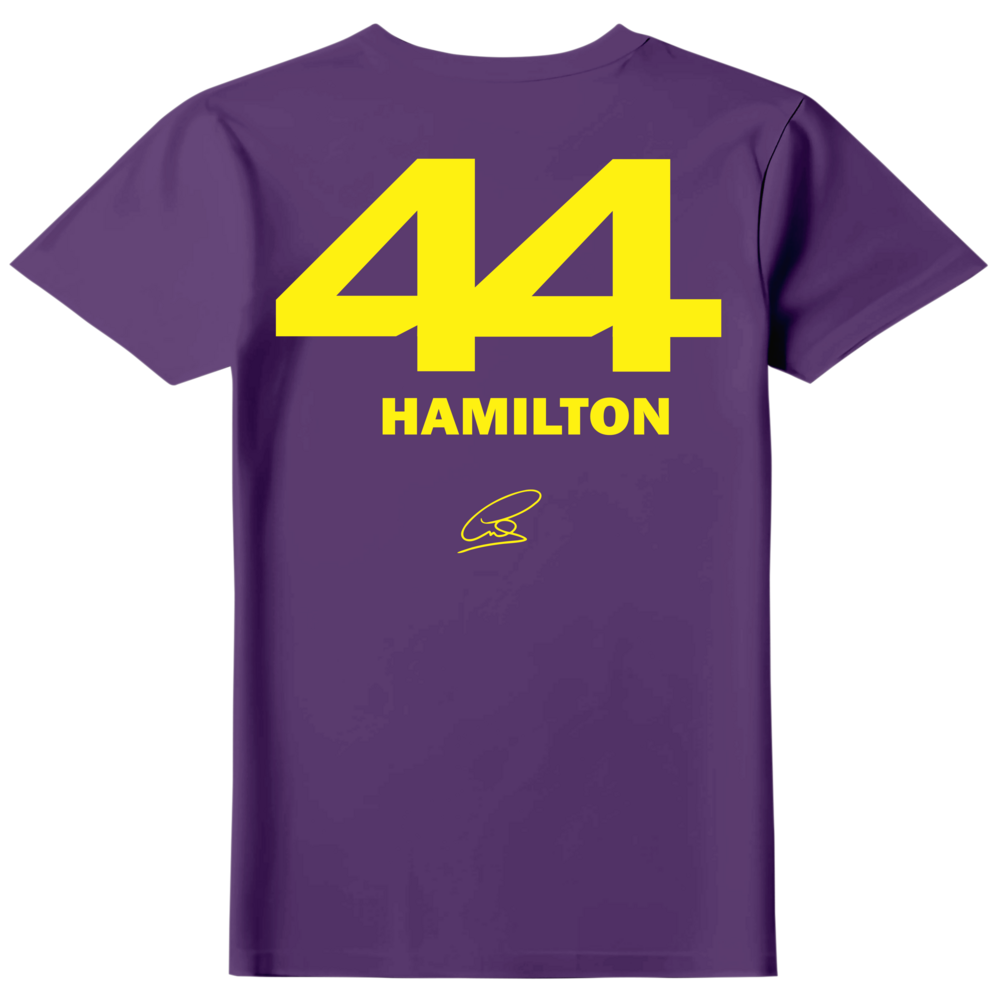 Camiseta Lewis Hamilton Scuderia Ferrari Feminina