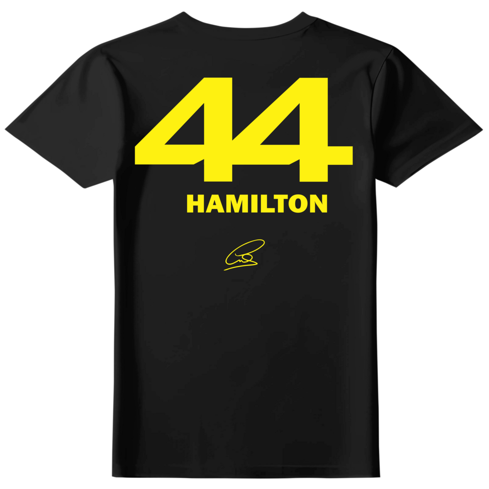 Camiseta Lewis Hamilton Scuderia Ferrari Feminina