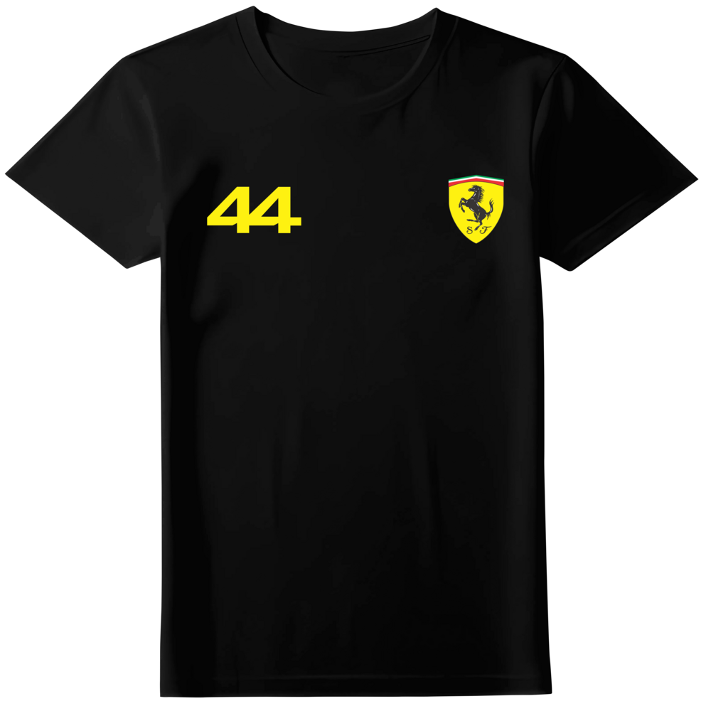 Camiseta Lewis Hamilton Scuderia Ferrari Feminina