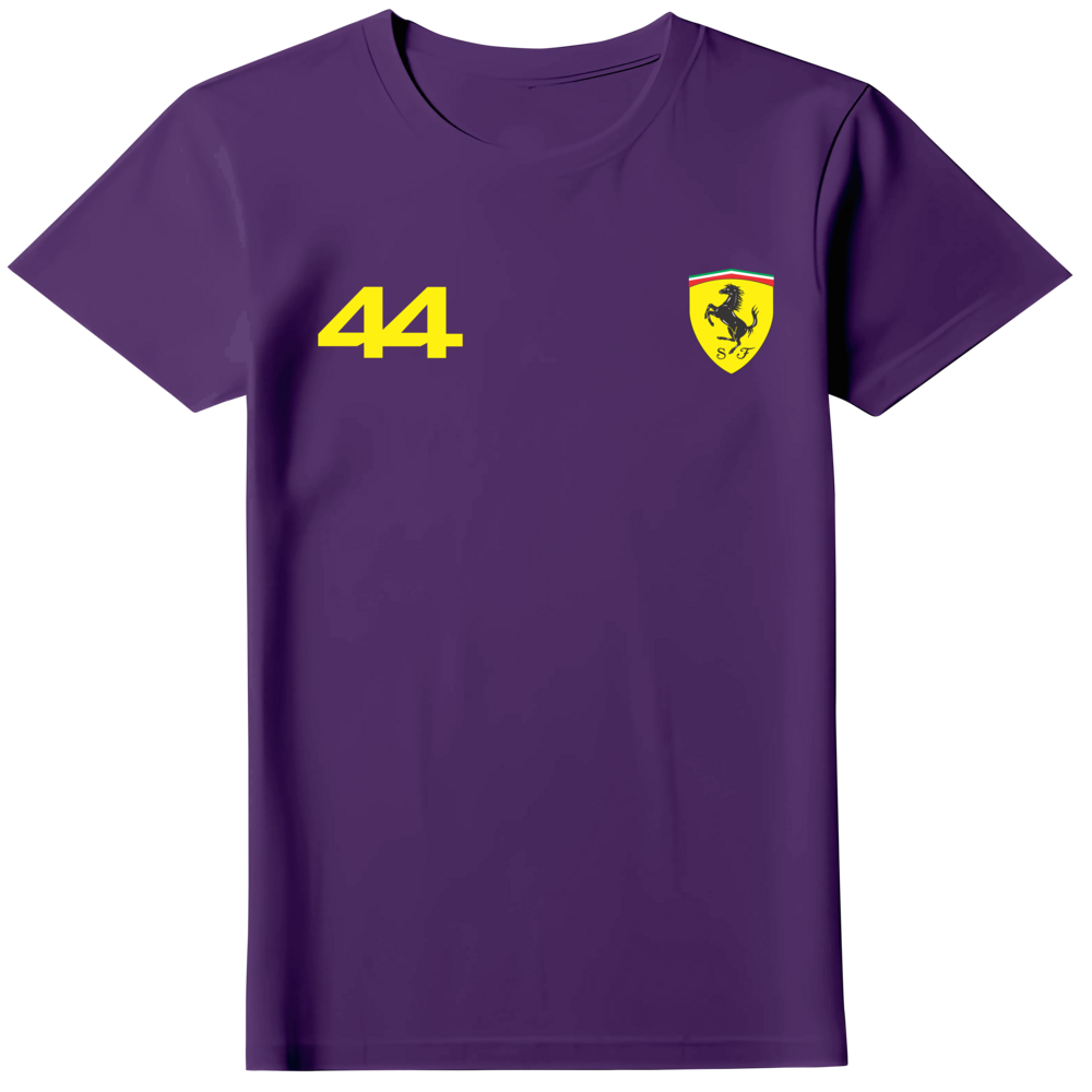 Camiseta Lewis Hamilton Scuderia Ferrari Feminina