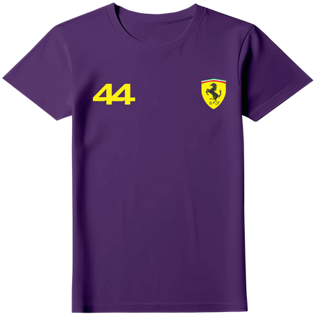 Camiseta Lewis Hamilton Scuderia Ferrari Feminina