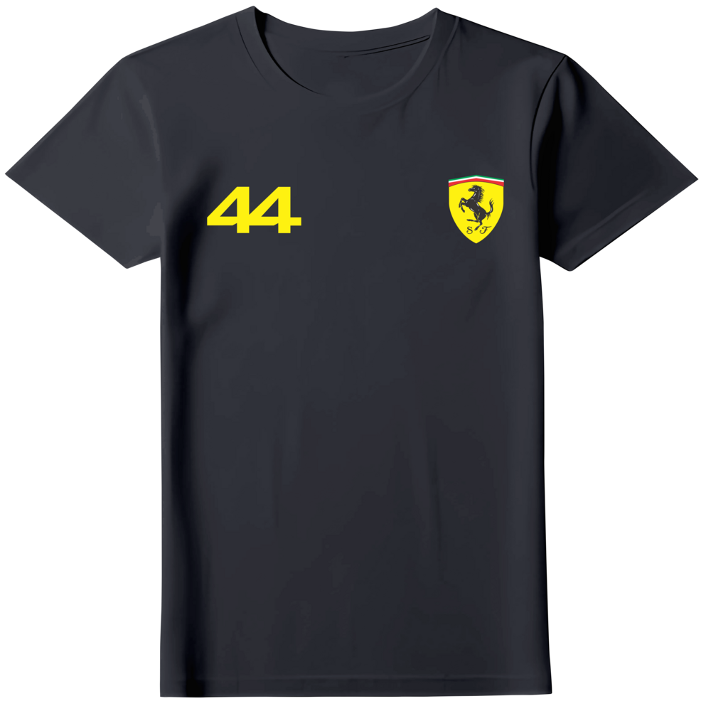 Camiseta Lewis Hamilton Scuderia Ferrari Feminina