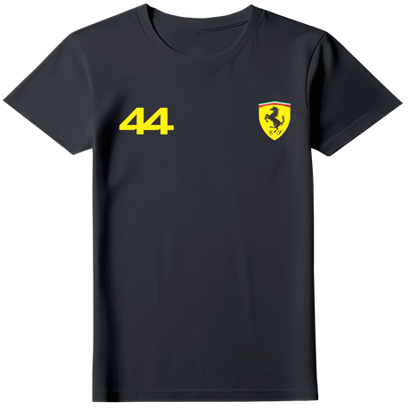 Camiseta Lewis Hamilton Scuderia Ferrari Feminina