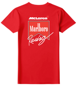 Camiseta McLaren Marlboro Racing F1 1991 Feminina