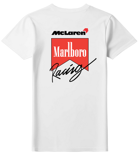 Camiseta McLaren Marlboro Racing F1 1991 Feminina