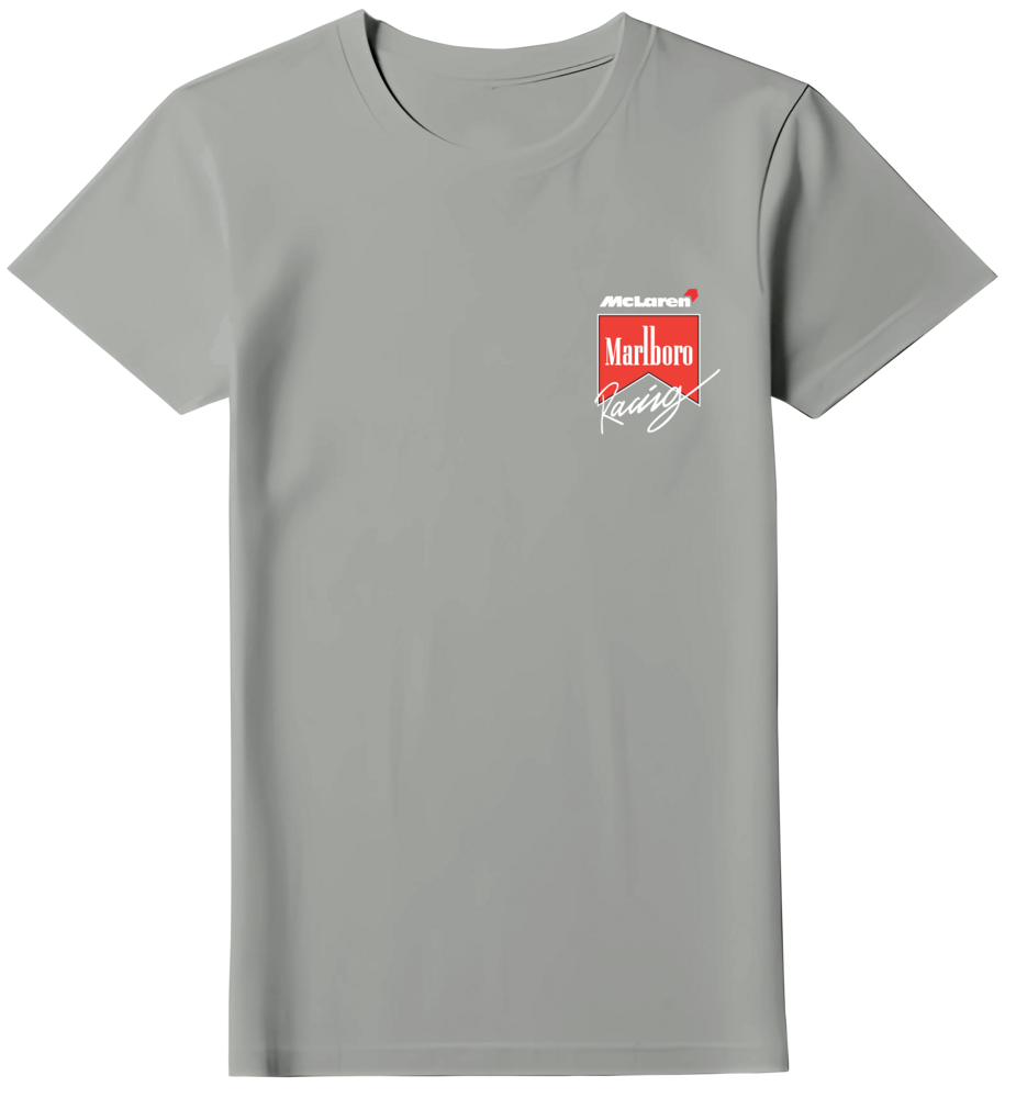 Camiseta McLaren Marlboro Racing F1 1991 Feminina