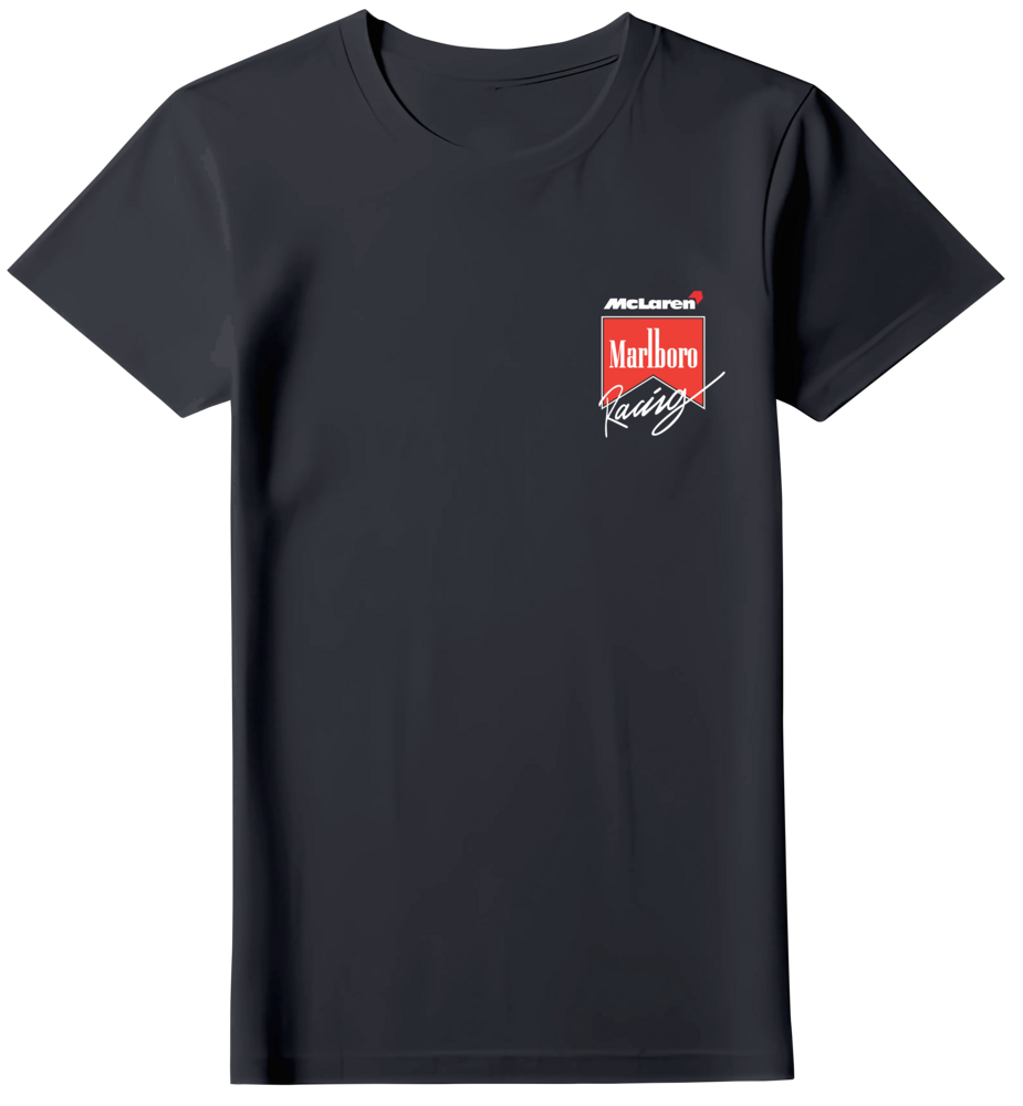 Camiseta McLaren Marlboro Racing F1 1991 Feminina