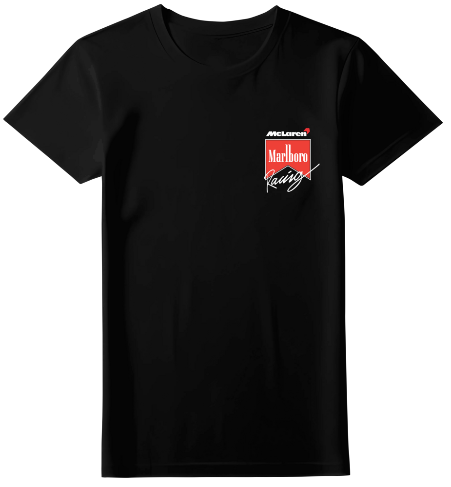 Camiseta McLaren Marlboro Racing F1 1991 Feminina