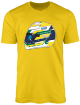 Camiseta Ilustração Capacete Gabriel Bortoleto