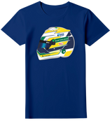 Camiseta Ilustração Capacete Gabriel Bortoleto Feminina