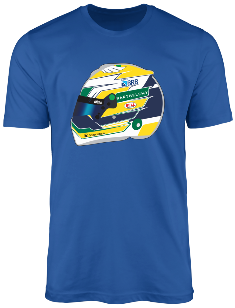 Camiseta Ilustração Capacete Gabriel Bortoleto