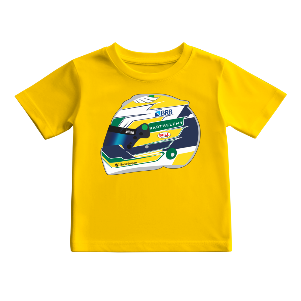 Camiseta Ilustração Capacete Gabriel Bortoleto 2024