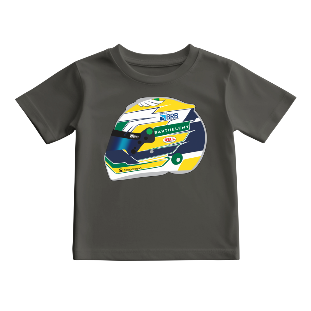 Camiseta Ilustração Capacete Gabriel Bortoleto 2024