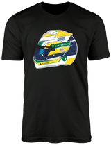 Camiseta Ilustração Capacete Gabriel Bortoleto