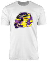 Camiseta Ilustração Capacete Lewis Hamilton