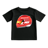 Camiseta Ilustração Capacete Charles Leclerc 2024