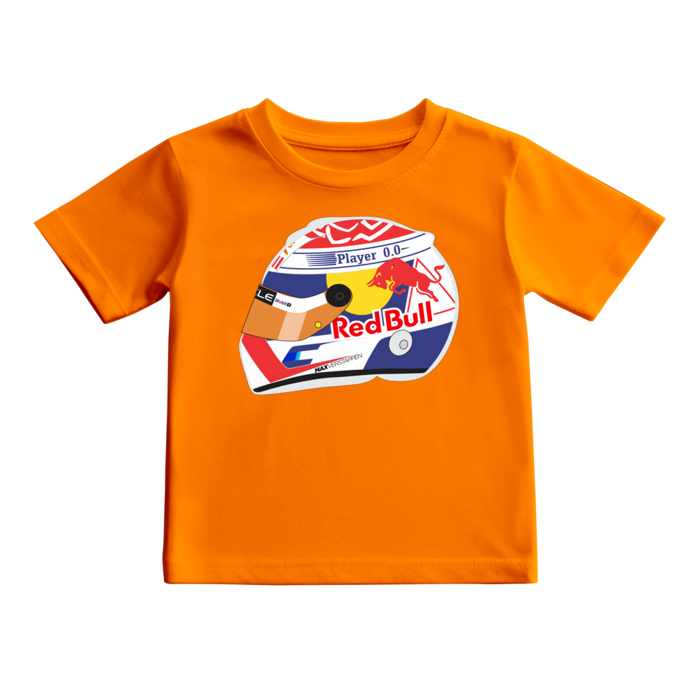 Camiseta Ilustração Capacete Max Verstappen 2024