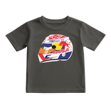 Camiseta Ilustração Capacete Max Verstappen 2024