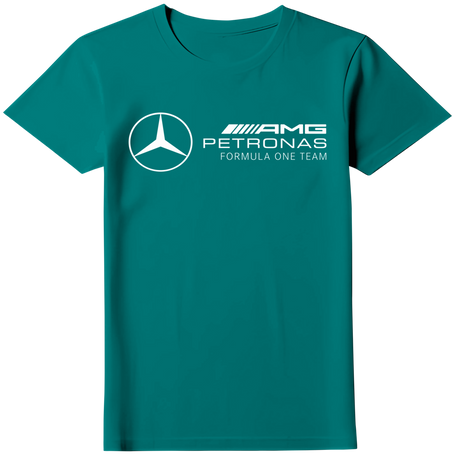 Camiseta Mercedes AMG Petronas F1 Team 2023 Team Feminina