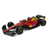 Miniatura F1-75 1:24 Scuderia Ferrari Modelo 2022 Especial 75 Anos Ferrari - Charles Leclerc 16